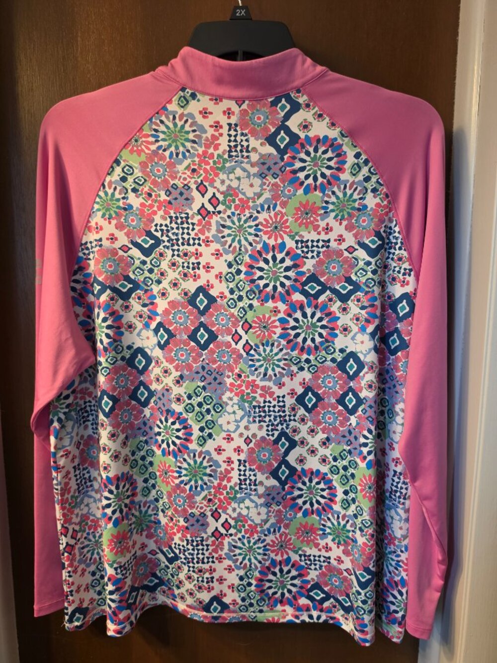 Reel Legends Women's Qtr Zip Long Sleeve Pullover Top - Picture 3 of 7